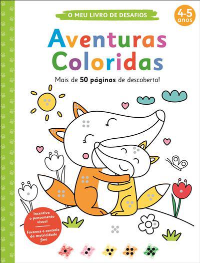 Aventuras Coloridas de Elizabeth Golding - O Meu Livro de Desafios: