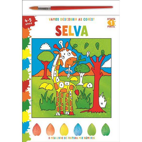 Vamos Descobrir as Cores? Selva de Alex Howe e Emma Munro Smith