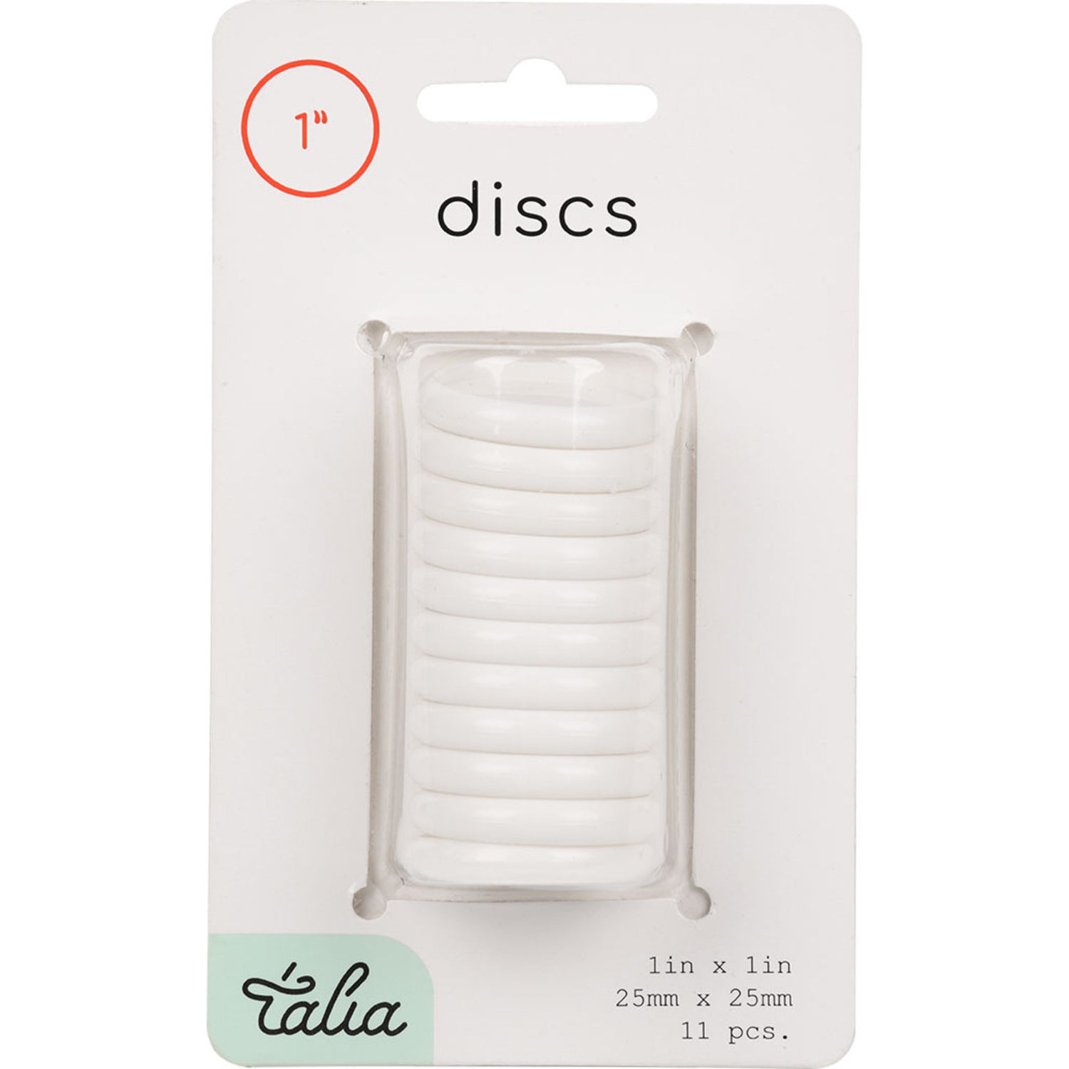 Argolas para Caderno Smart Brancas Talia