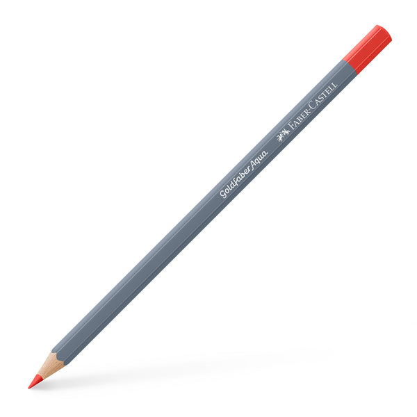 Lápis Cor Goldfaber Aqua Vermelho Escarlate