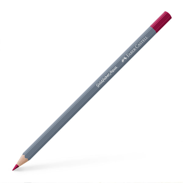 Lápis Cor Goldfaber Aqua Vermelho Escurp