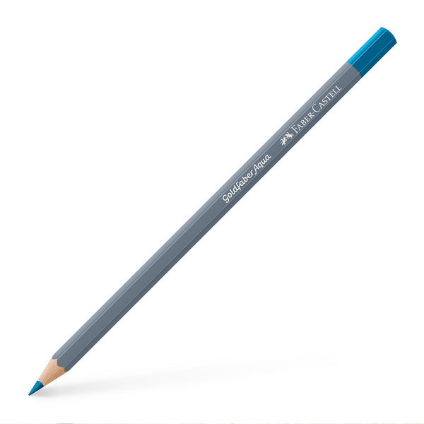 Lápis Cor Goldfaber Aqua Azul Turquesa