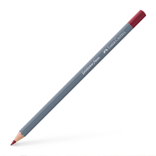 Lápis Cor Goldfaber Aqua Vermelho Indio