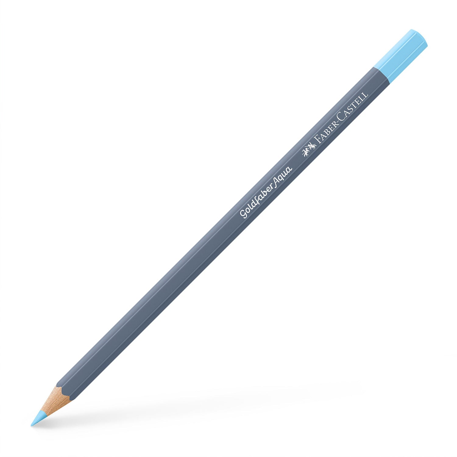 Lápis Cor Goldfaber Aqua 445 - Azul Pastel Céu