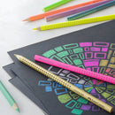 Lápis Cor Grip Pastel/Neon/Metal 12 unidades