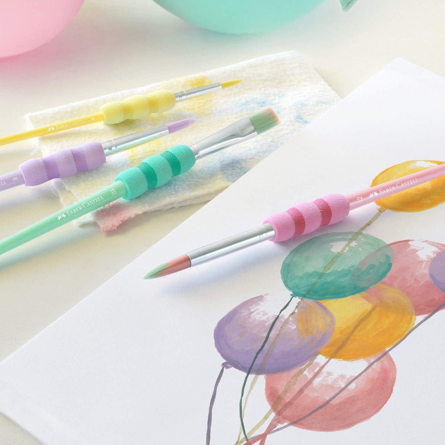 PINCÉIS SOFT TOUCH PASTEL 5UN
