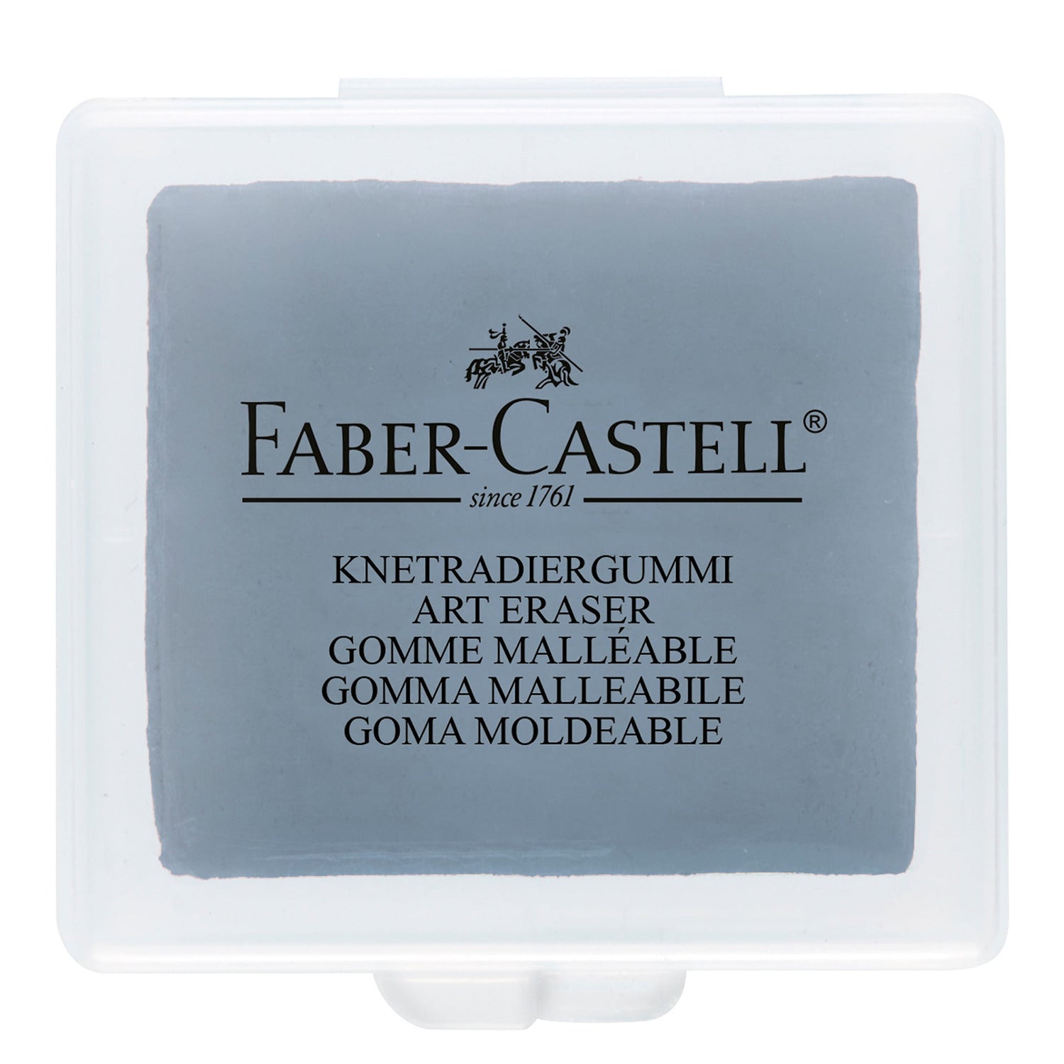 Borracha Pão com Caixa Plástica Faber Castell