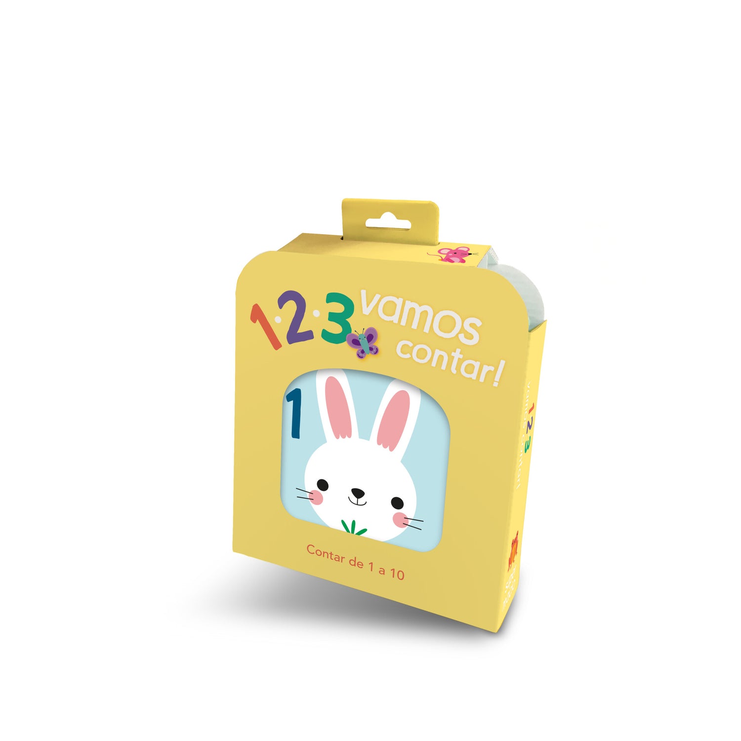 1-2-3 Vamos Contar-Coelho Amarelo de Yoyo Books