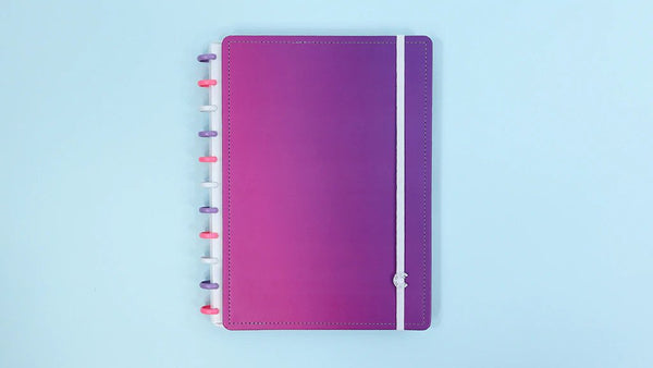 Caderno Inteligente Grande Ultraviolet By Yasmin Galvão