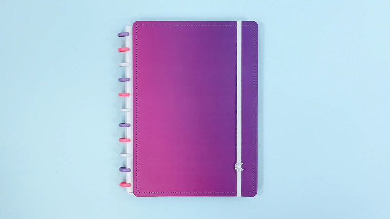Caderno Inteligente Grande Ultraviolet By Yasmin Galvão
