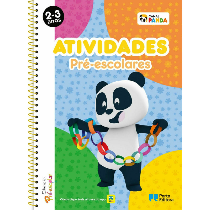 Atividades Pré-Escolares Panda 2-3 Anos