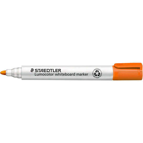 Marcador Quadro Branco Lumocolor Laranja Staedtler