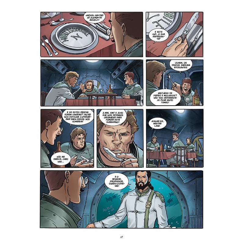 20 000 Léguas Submarinas de Júlio Verne ,	Fabrizio Lo Bianco