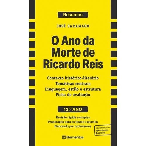 O Ano da Morte de Ricardo Reis de José Saramago