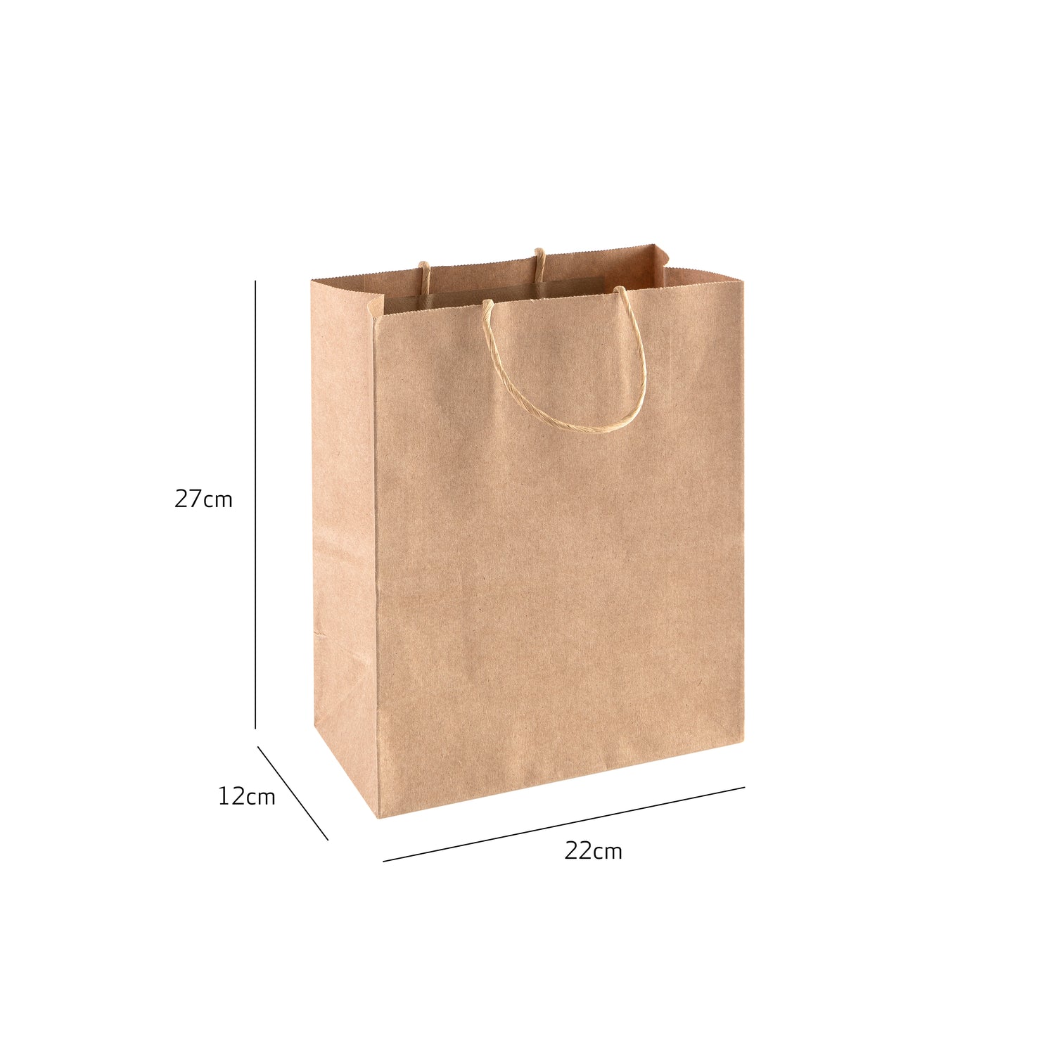 Saco para Presentes Papel Kraft S Note!