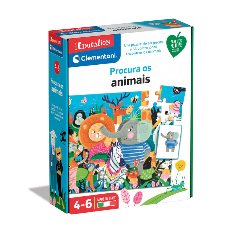 Procura Os Animais Clementoni