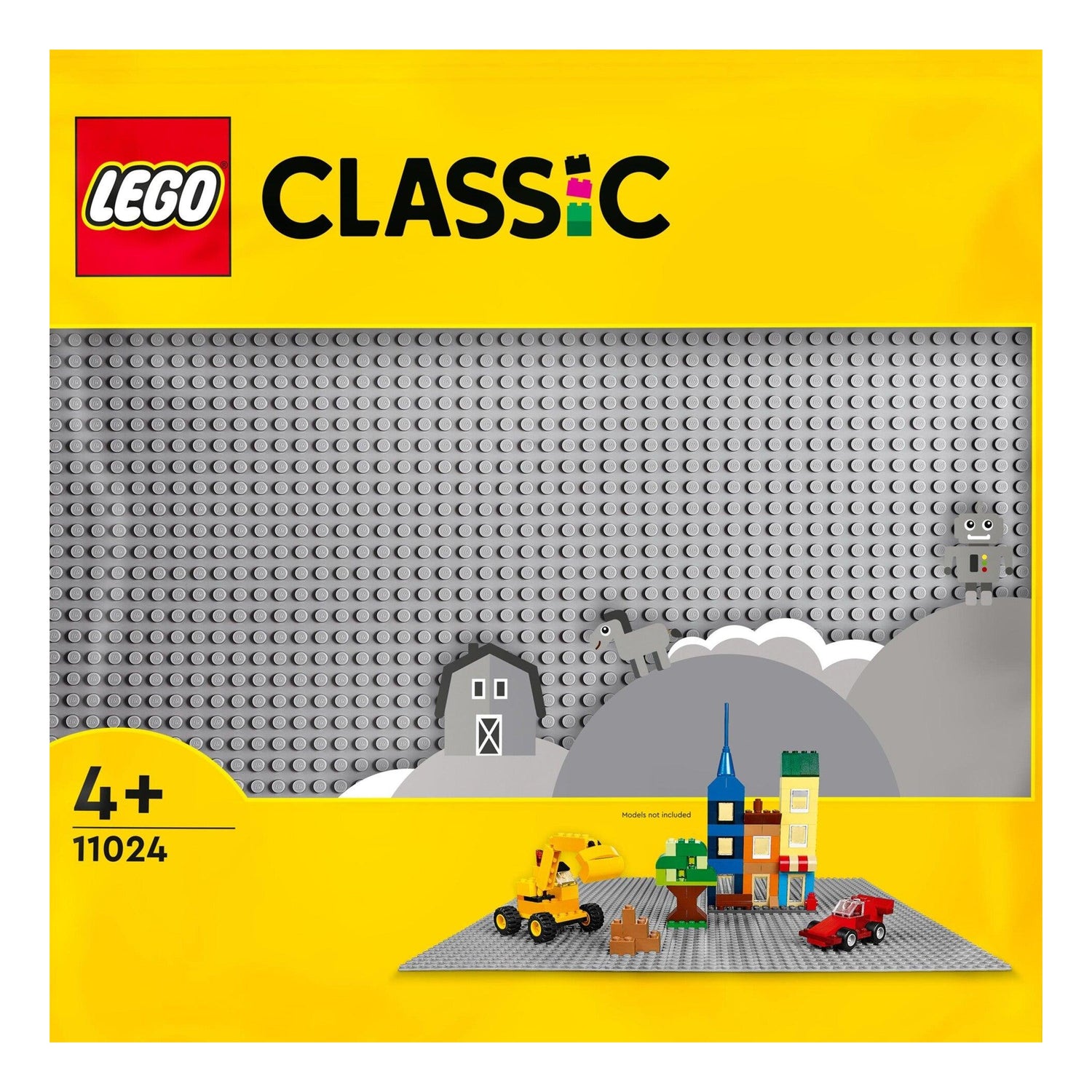 LEGO Classic - Placa de Construção Cinzenta - 11024