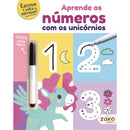 Aprende os Números com os Unicórnios: Livro de Atividades com Oferta de Caneta Mágica