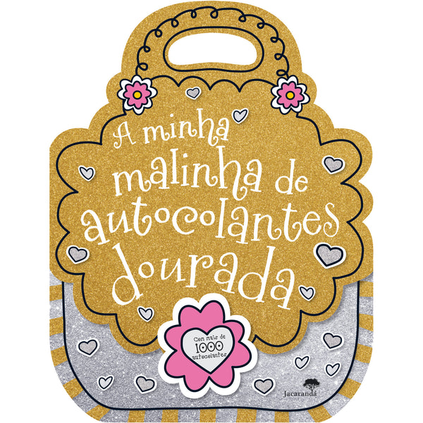 A Minha Malinha de Autocolantes Dourada
