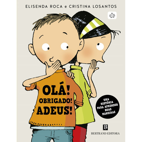 Olá! Obrigado! Adeus! de Elisenda Roca e Cristina Losantos; Ilustração: Cristina Losantos