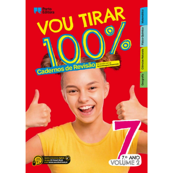 Vou Tirar 100% - 7.º Ano - Volume 2 - Cadernos de Revisão