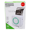 Impressora Fotografias Portátil Sem Fios