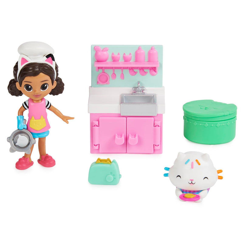 Gabby'S Dollhouse - Pack Figuras Com Acessórios