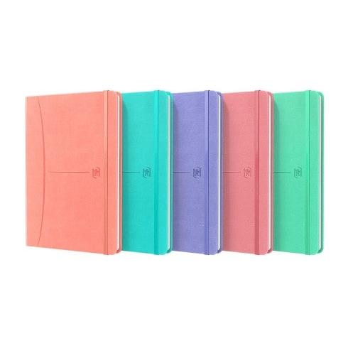 Caderno Cosido Signature A5 Liso Pastel Oxford