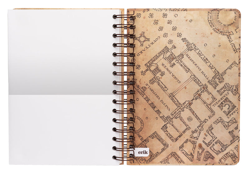 Caderno A5 Bullet - Harry Potter The Marauder's Map