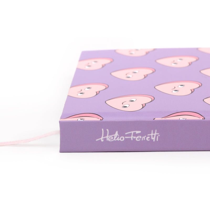 Conjunto Caderno+Caneta - Happy Unhappy Purp