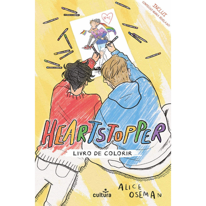 Heartstopper - Livro de Colorir de Alice Oseman