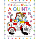 O Meu Primeiro Livro de Colorir por Números - A Quinta de Moira Butterfield