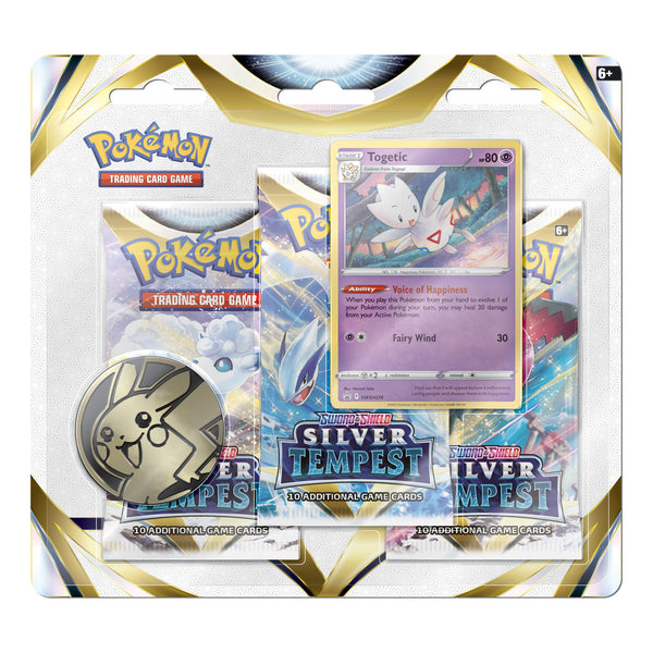 3-Pack - Silver Tempest Pokemon