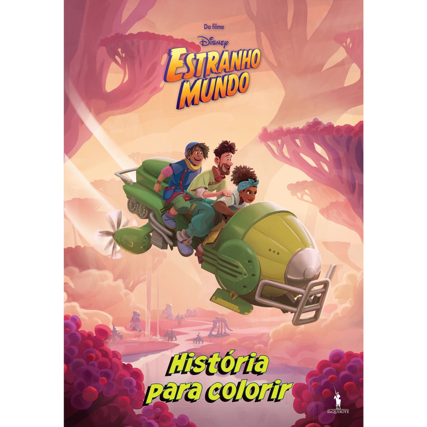 Estranho Mundo - História para Colorir de Disney