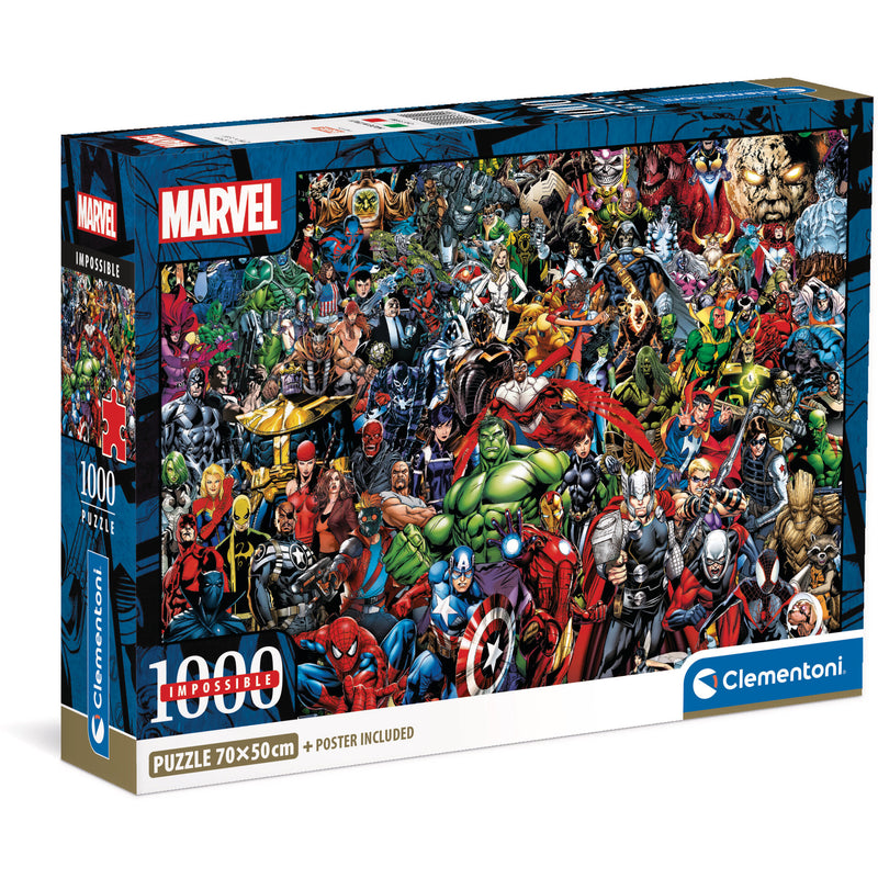 Puzzle 1000 Pçs Impossible Marvel