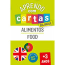 Aprendo com Cartas - Alimentos - Bilingue