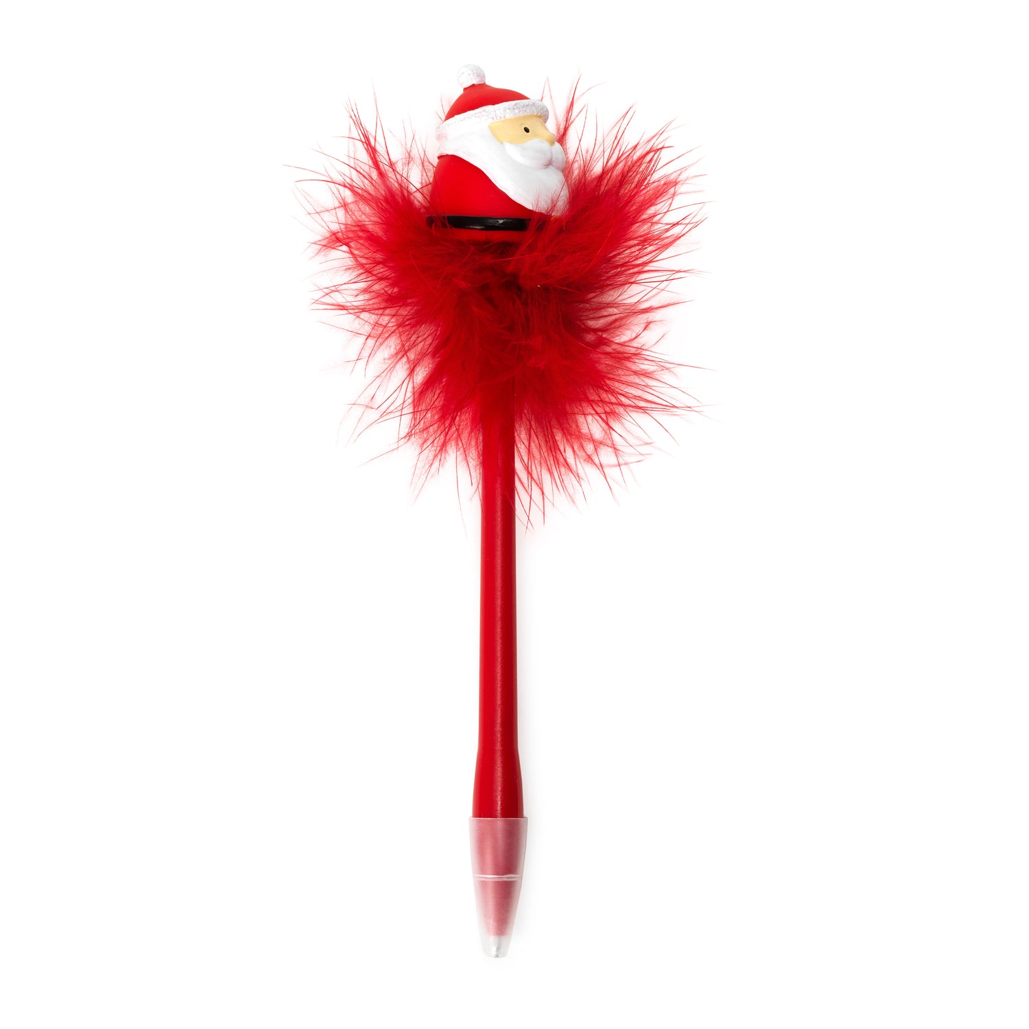 Caneta Com Luz Pai Natal - Writing Is Magic