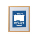 Facepaper "Person Pai Azul!"