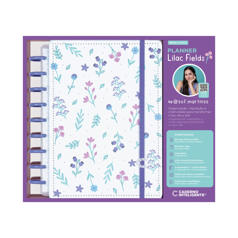 Planner Lilac Fields By Sophia Martins