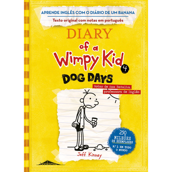 Aprende Inglês com o Diário de um Banana 4 de Jeff Kinney