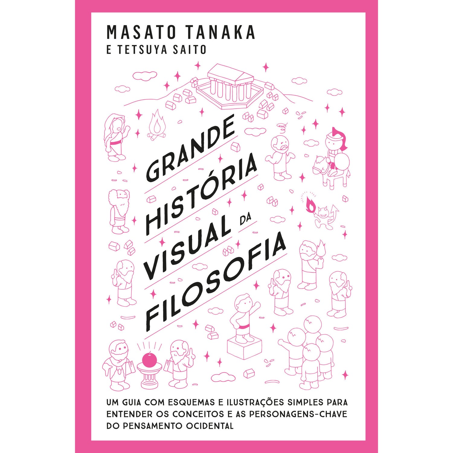 Grande História Visual da Filosofia de Masato Tanaka e Tetsuya Saito