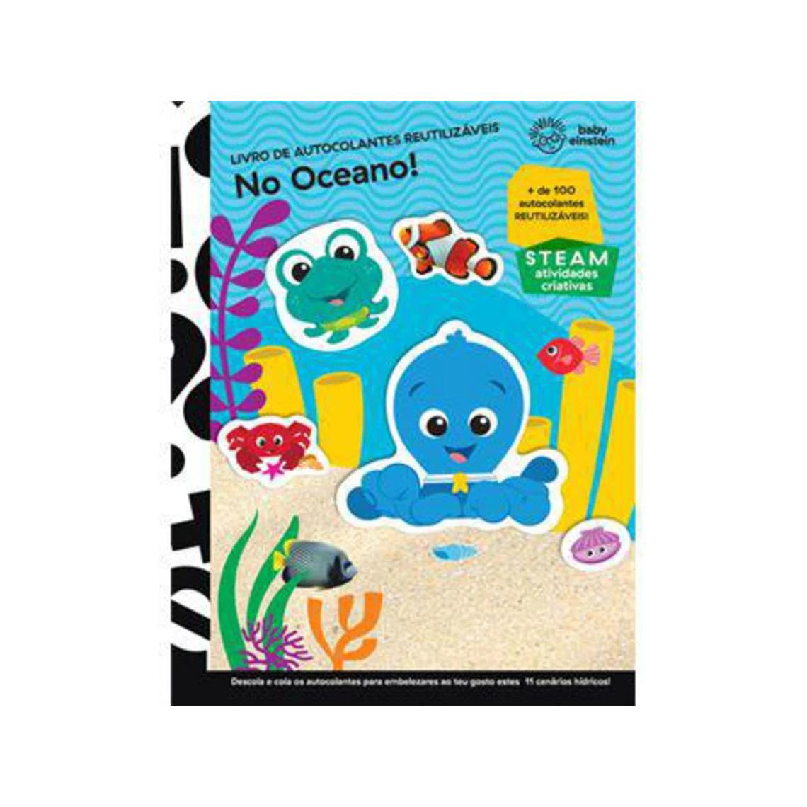 Baby Einstein - no Oceano! de Baby Einstein - Livro de Autocolantes Reutilizáveis