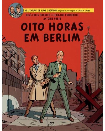 Oito Horas em Berlim de Jean-Luc Fromental