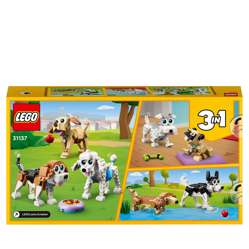 Cães Adoráveis Lego-Creator