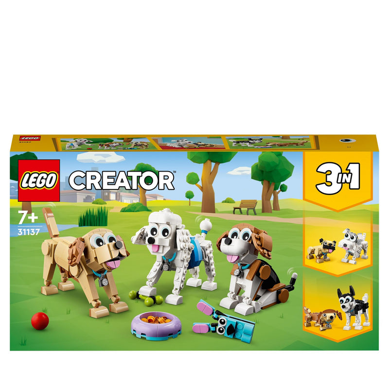 Cães Adoráveis Lego-Creator