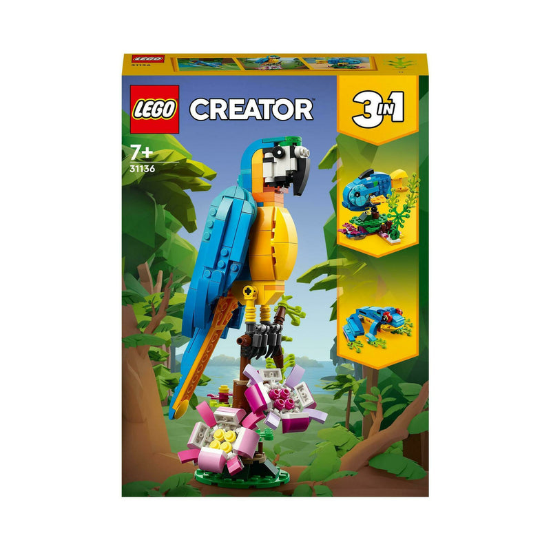 Papagaio Exótico Lego-Creator