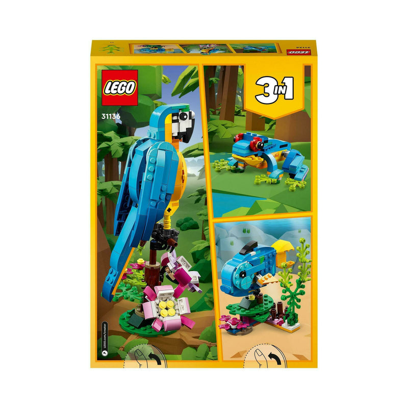 Papagaio Exótico Lego-Creator