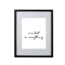 Facepaper "Mindset Is Everything"