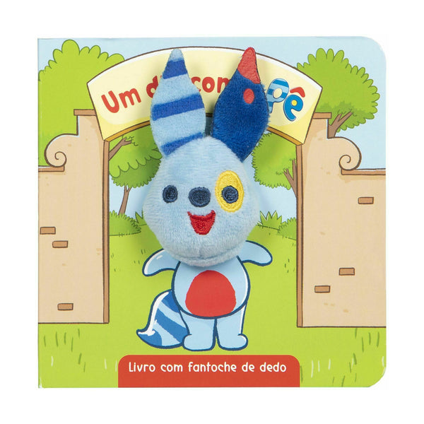 Um Dia com o Pê de Cláudia Dias - Livro com Fantoche de Dedo