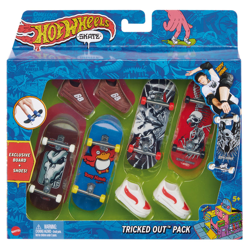 Hot Wheels Pack 4 Skates (artigo sortido)